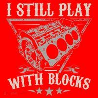 I Still Play With Blocks Car Mechanic Motor Engine Santa Hat thumb 1