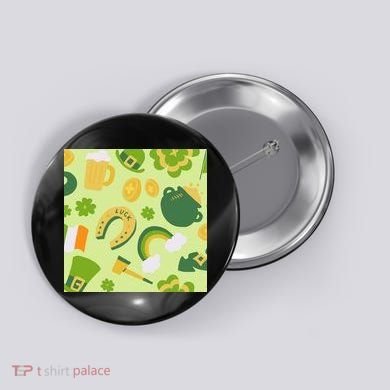 Ireland St Patrick's Day Celebration Button