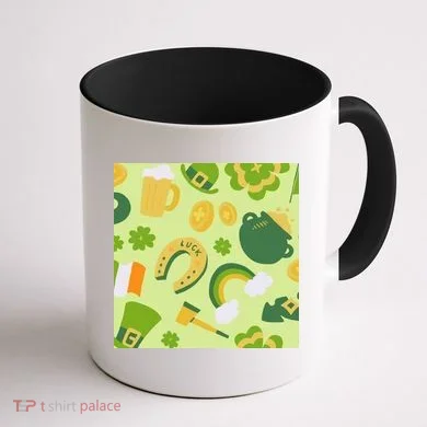 Ireland St Patrick's Day Celebration Coffee Mug back