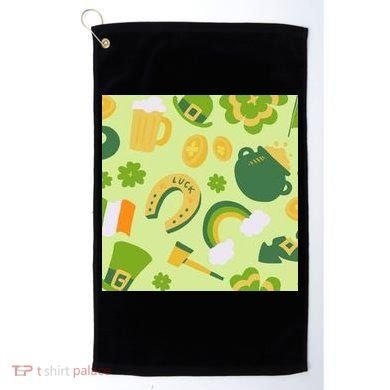 Ireland St Patrick's Day Celebration Golf Towel