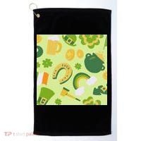 Ireland St Patrick's Day Celebration Golf Towel thumb 0