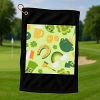 Ireland St Patrick's Day Celebration Golf Towel thumb 1