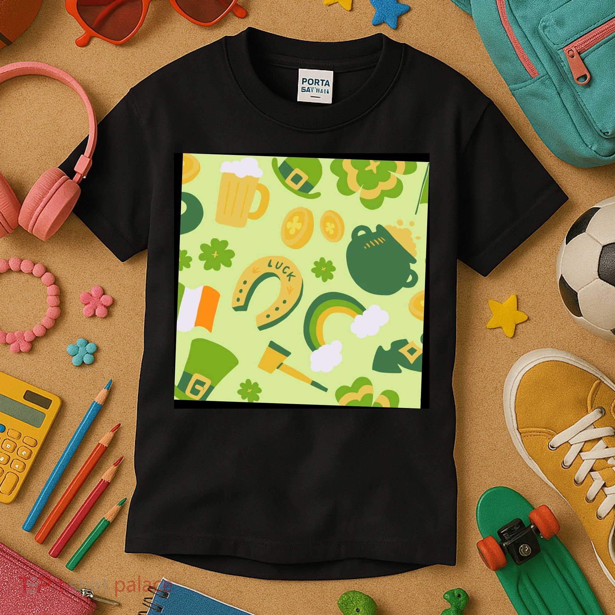 Ireland St Patrick's Day Celebration Kids T-Shirt