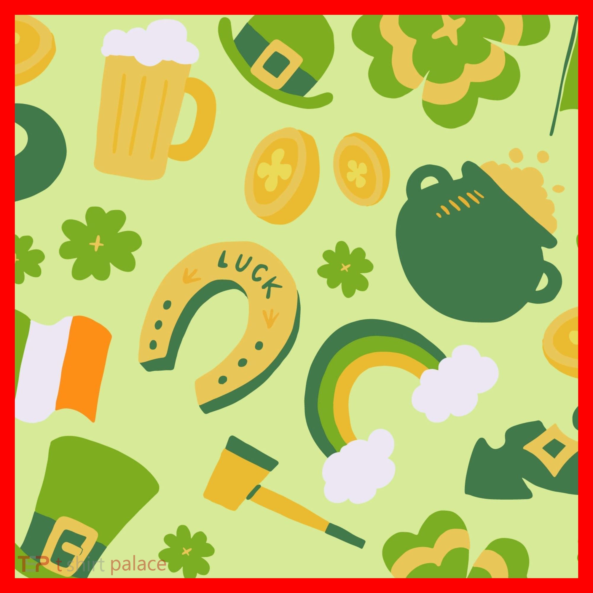 Ireland St Patrick's Day Celebration Santa Hat