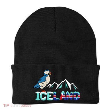 Iceland Stud Puffin Icelandic Bird Nordic Beanie