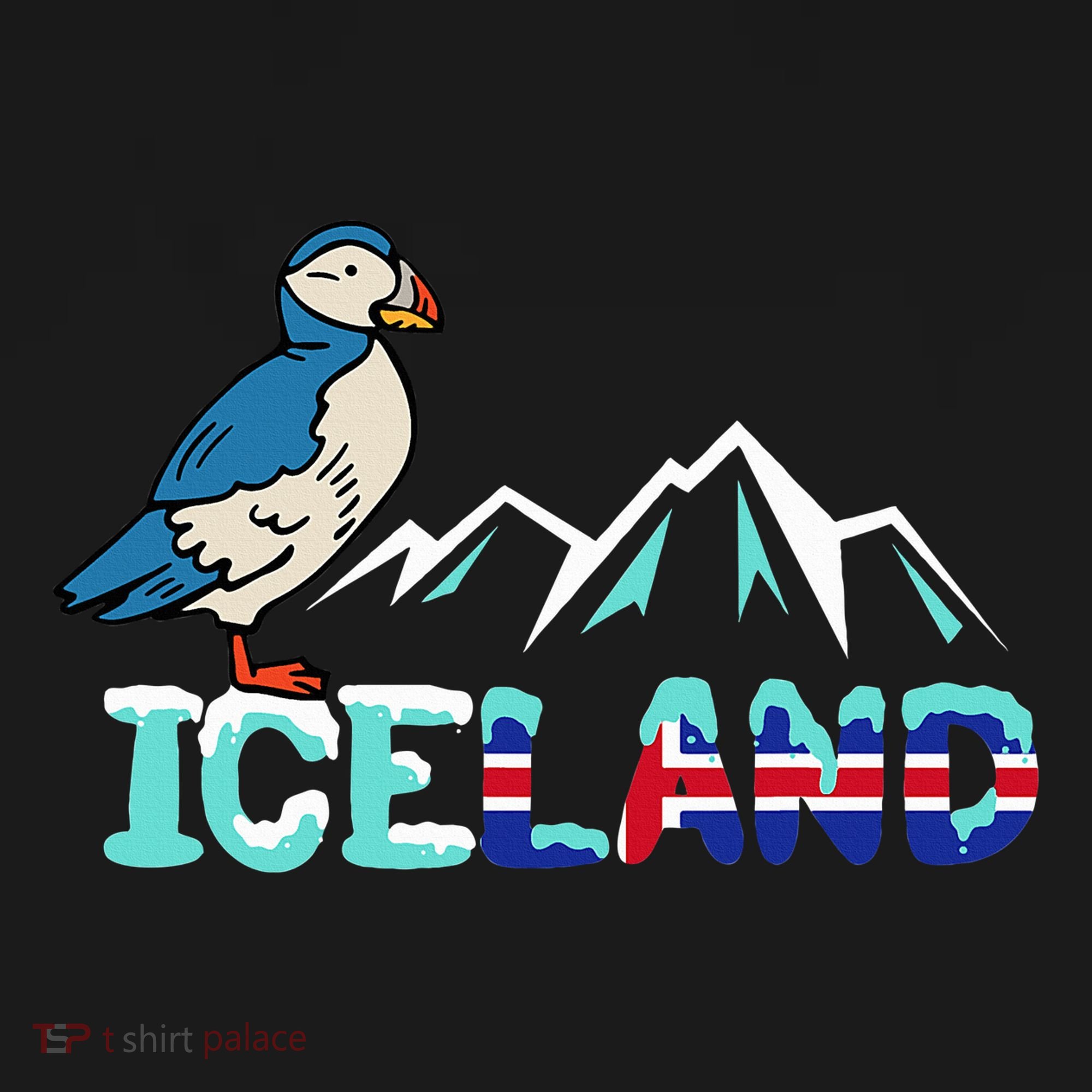 Iceland Stud Puffin Icelandic Bird Nordic Polo