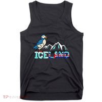 Iceland Stud Puffin Icelandic Bird Nordic Tank Top thumb 0