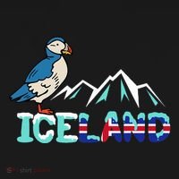Iceland Stud Puffin Icelandic Bird Nordic Tank Top thumb 6