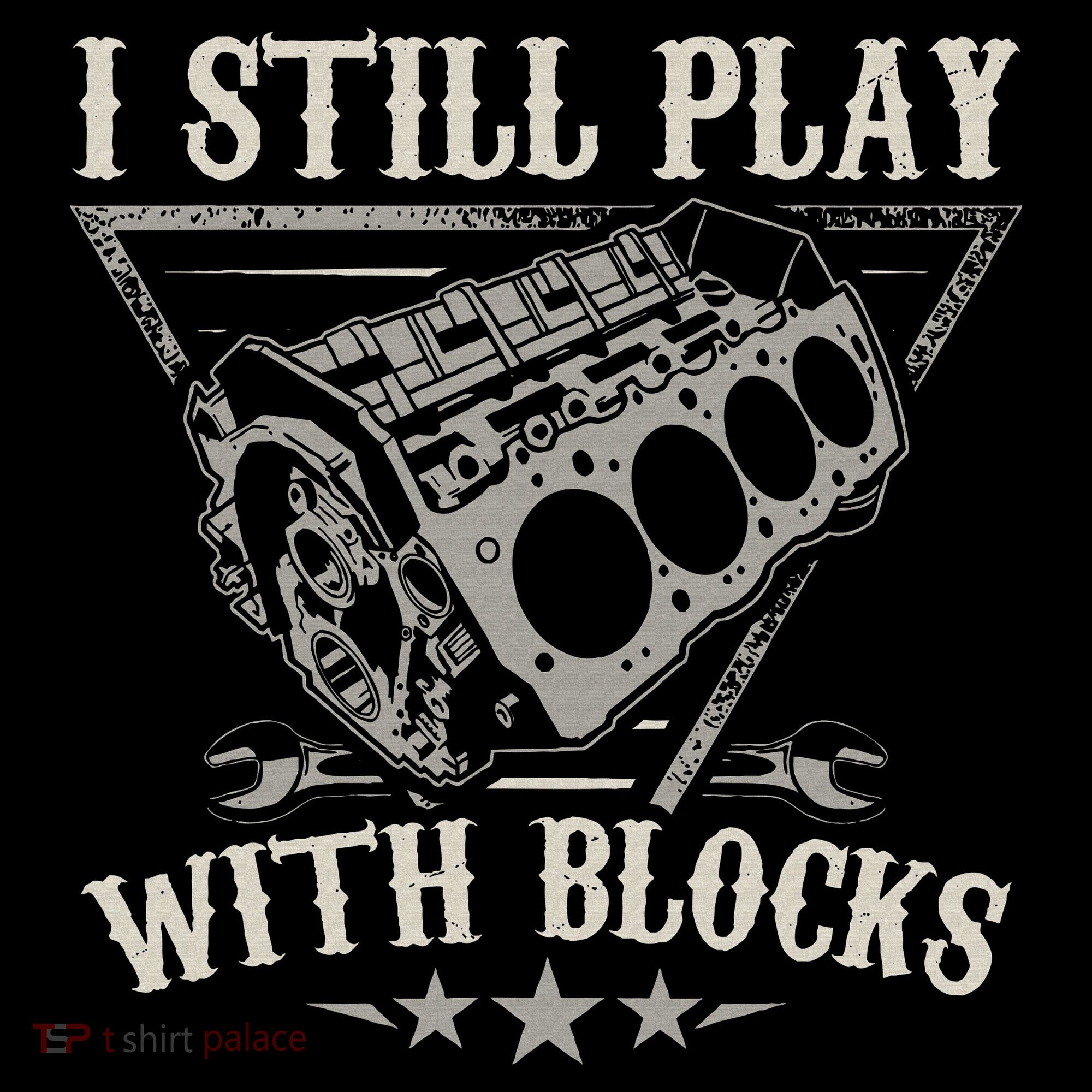 I Still Play With Blocks Car Mechanic Motor Engine Sweatshirt