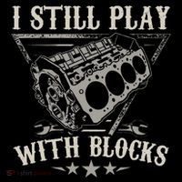 I Still Play With Blocks Car Mechanic Motor Engine Mousepad thumb 1
