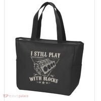 I Still Play With Blocks Car Mechanic Motor Engine Tote Bag thumb 3