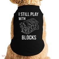 I Still Play With Blocks Doggie Tank thumb 0