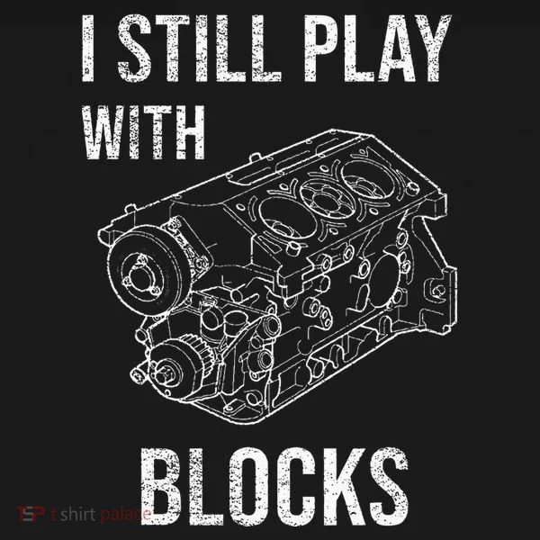 I Still Play With Blocks Doggie Tank