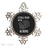 I Still Play With Blocks Ornament thumb 0