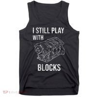 I Still Play With Blocks Tank Top thumb 0