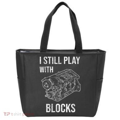 I Still Play With Blocks Tote Bag