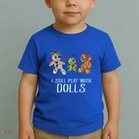 I Still Play With Dolls Voodoo Gift Halloween Toddler T-Shirt thumb 2