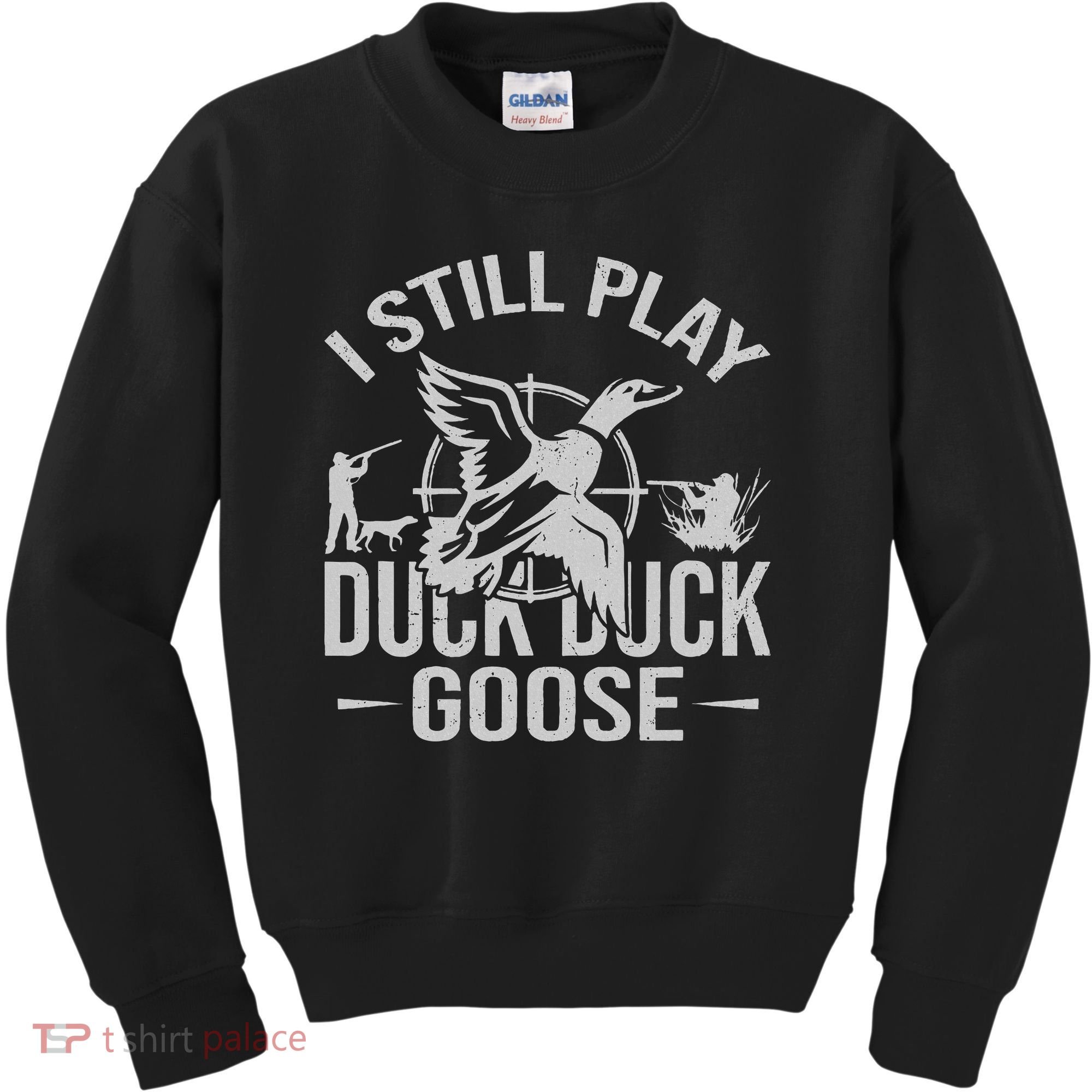 I Still Play Duck Goose Waterfowl Hunting Gear Kids Sweatshirt