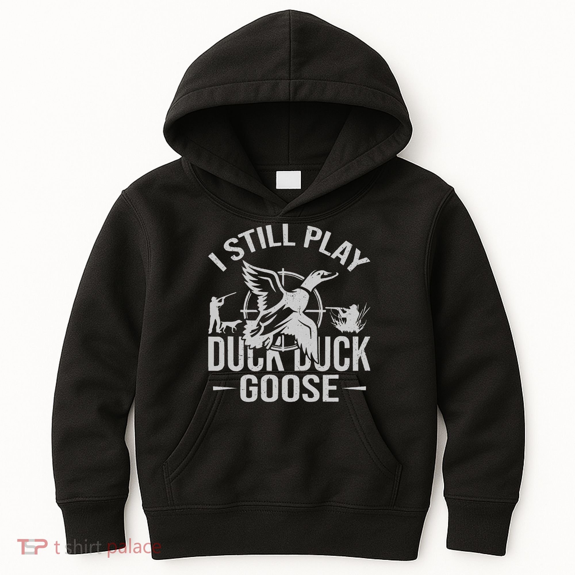 I Still Play Duck Goose Waterfowl Hunting Gear Kids Hoodie