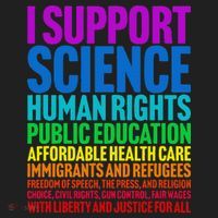 I Support Progressive Liberal Democratic Causes Women's Sweatshirt thumb 2