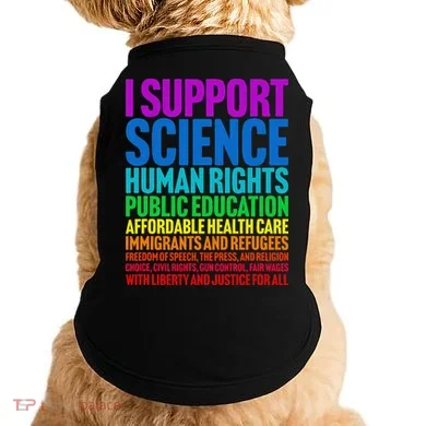 I Support Progressive Liberal Democratic Causes Doggie Tank