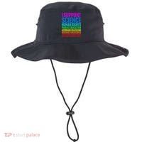 I Support Progressive Liberal Democratic Causes Bucket Hat thumb 0