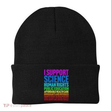 I Support Progressive Liberal Democratic Causes Beanie
