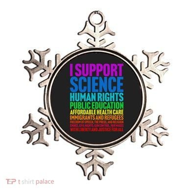 I Support Progressive Liberal Democratic Causes Ornament