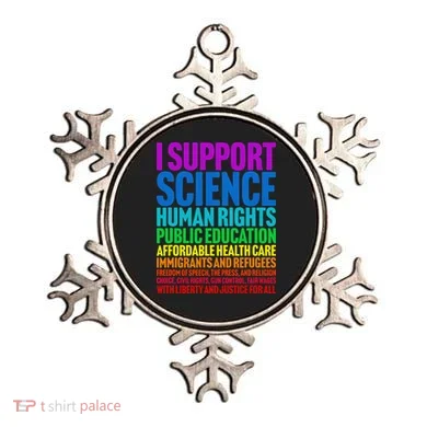 I Support Progressive Liberal Democratic Causes Ornament