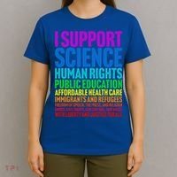I Support Progressive Liberal Democratic Causes T-Shirt thumb 4
