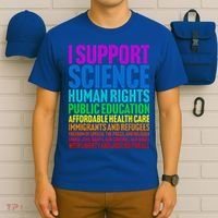 I Support Progressive Liberal Democratic Causes T-Shirt thumb 6