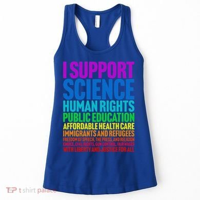 I Support Progressive Liberal Democratic Causes Women's Tank Top