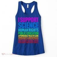 I Support Progressive Liberal Democratic Causes Women's Tank Top thumb 0
