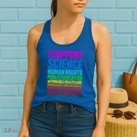I Support Progressive Liberal Democratic Causes Women's Tank Top thumb 2