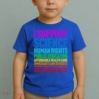 I Support Progressive Liberal Democratic Causes Toddler T-Shirt thumb 2