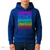 I Support Progressive Liberal Democratic Causes Kids Hoodie thumb 4