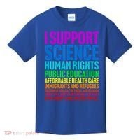 I Support Progressive Liberal Democratic Causes Kids T-Shirt thumb 0