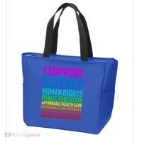 I Support Progressive Liberal Democratic Causes Tote Bag thumb 3