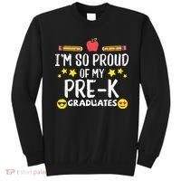 Im So Proud Of My Pre-K Graduates groovy Teacher Sweatshirt thumb 0