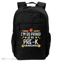 Im So Proud Of My Pre-K Graduates groovy Teacher Backpack thumb 0