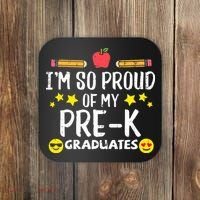 Im So Proud Of My Pre-K Graduates groovy Teacher Coaster thumb 0