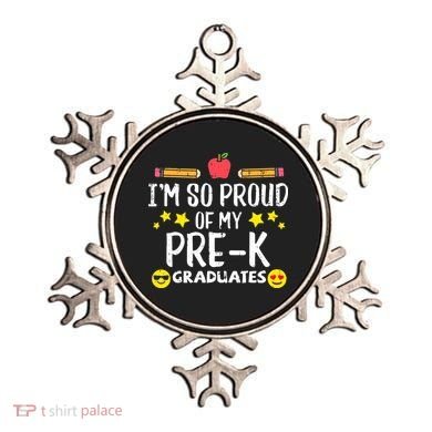 Im So Proud Of My Pre-K Graduates groovy Teacher Ornament