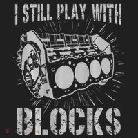 I Still Play With Blocks Funny Car Mechanic Car Engine Beanie thumb 2