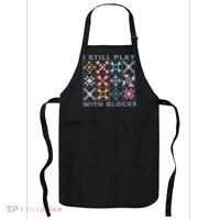 I Still Play With Blocks Quilt Blocks Apron thumb 0