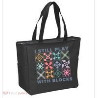 I Still Play With Blocks Quilt Blocks Bag thumb 2