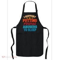 I Support Putting Animal Abusers To Sleep Apron thumb 0