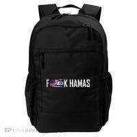 Israel Strong Pray For Israel US Israel Flag Fuck Hamas Backpack thumb 0