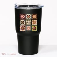 I Still Play With Blocks Quilt Funny Quilting Sewing Tumbler thumb 0