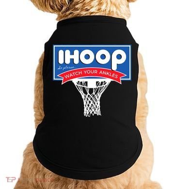IHOOP So Please Watch Your Ankles Funny Basketball Doggie Tank