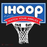 IHOOP So Please Watch Your Ankles Funny Basketball USA-Made Doggie Bandana thumb 2